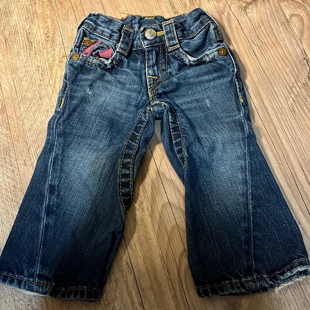 Hand Painted True Religion Jeans
